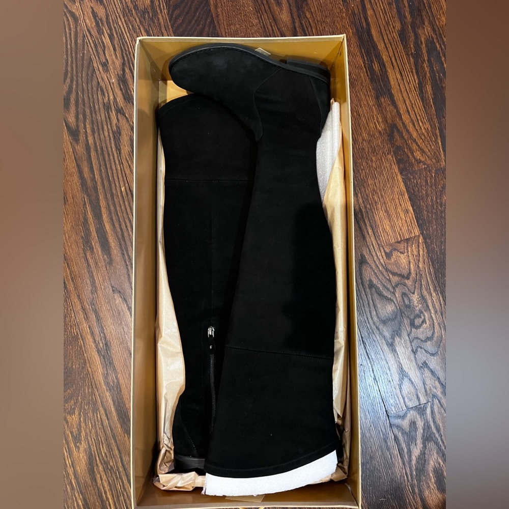 Gentle Souls Black Knee High Boots 7.5